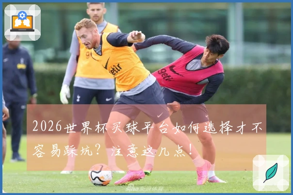 2026世界杯买球平台如何选择才不容易踩坑？注意这几点！